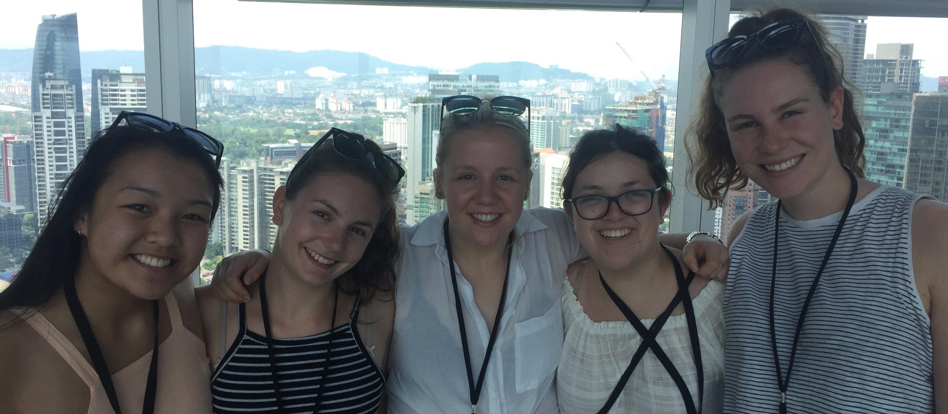 Nadine King, Quimby Vicar, Laura Pinn, Ruby Gallicans and Alice Weil 