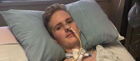 Alex Reilly in ICU