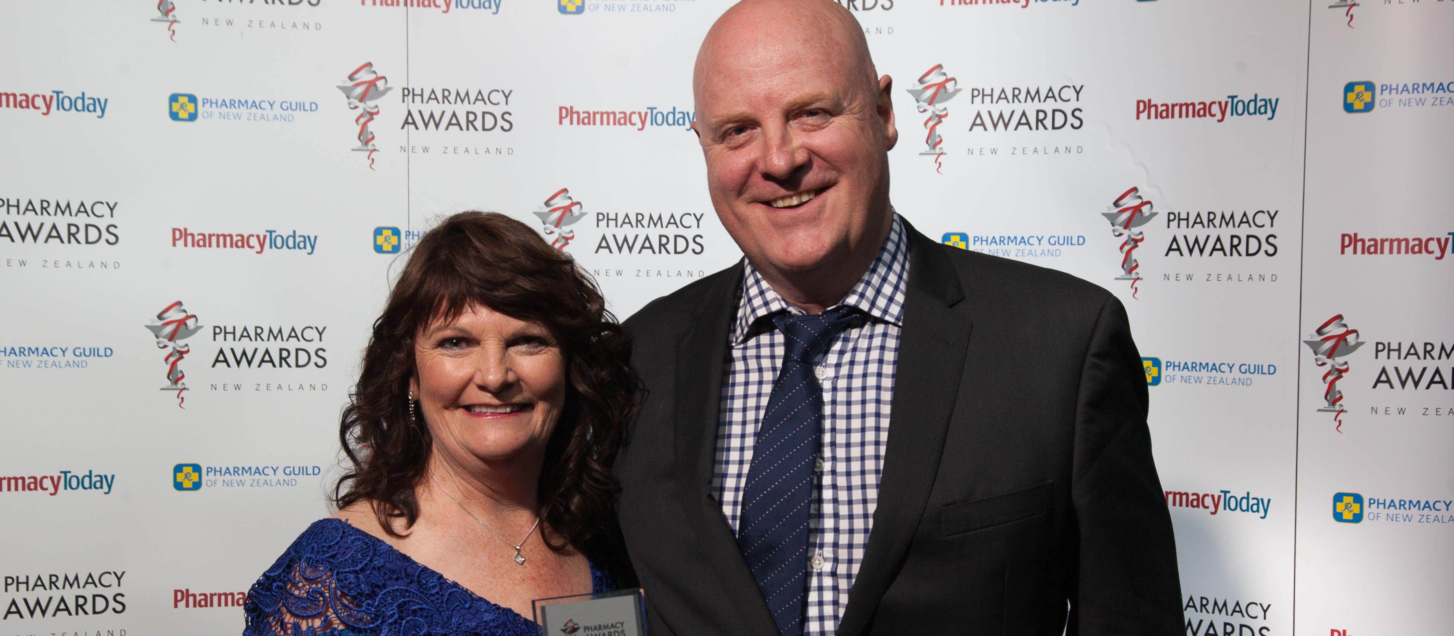 TECHNICIAN SUPERSTAR Betty Hyde and Anthony Aitken of ProPharma