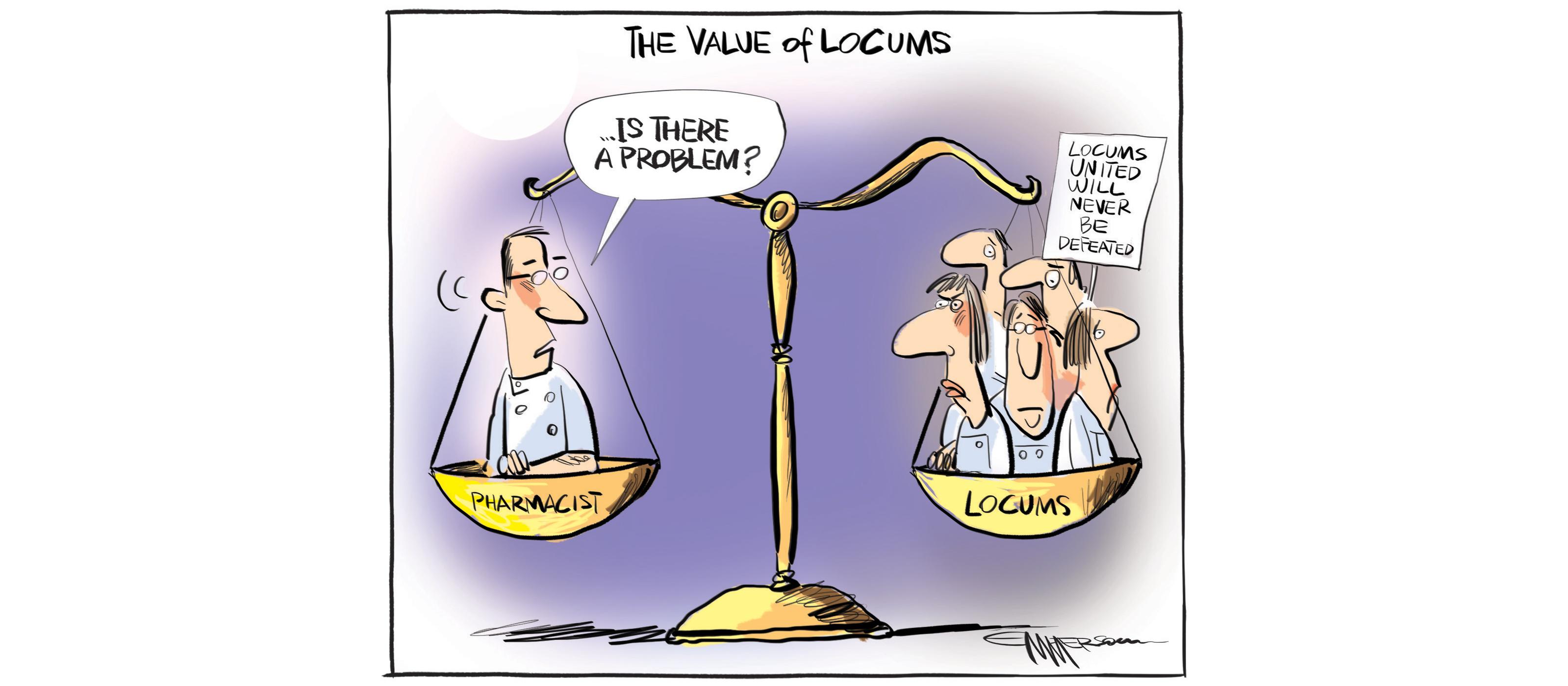 Locums cartoon