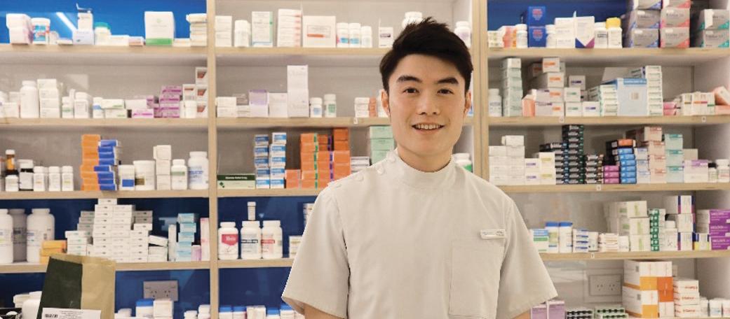 Riccarton pharmacist Ashton Yiu