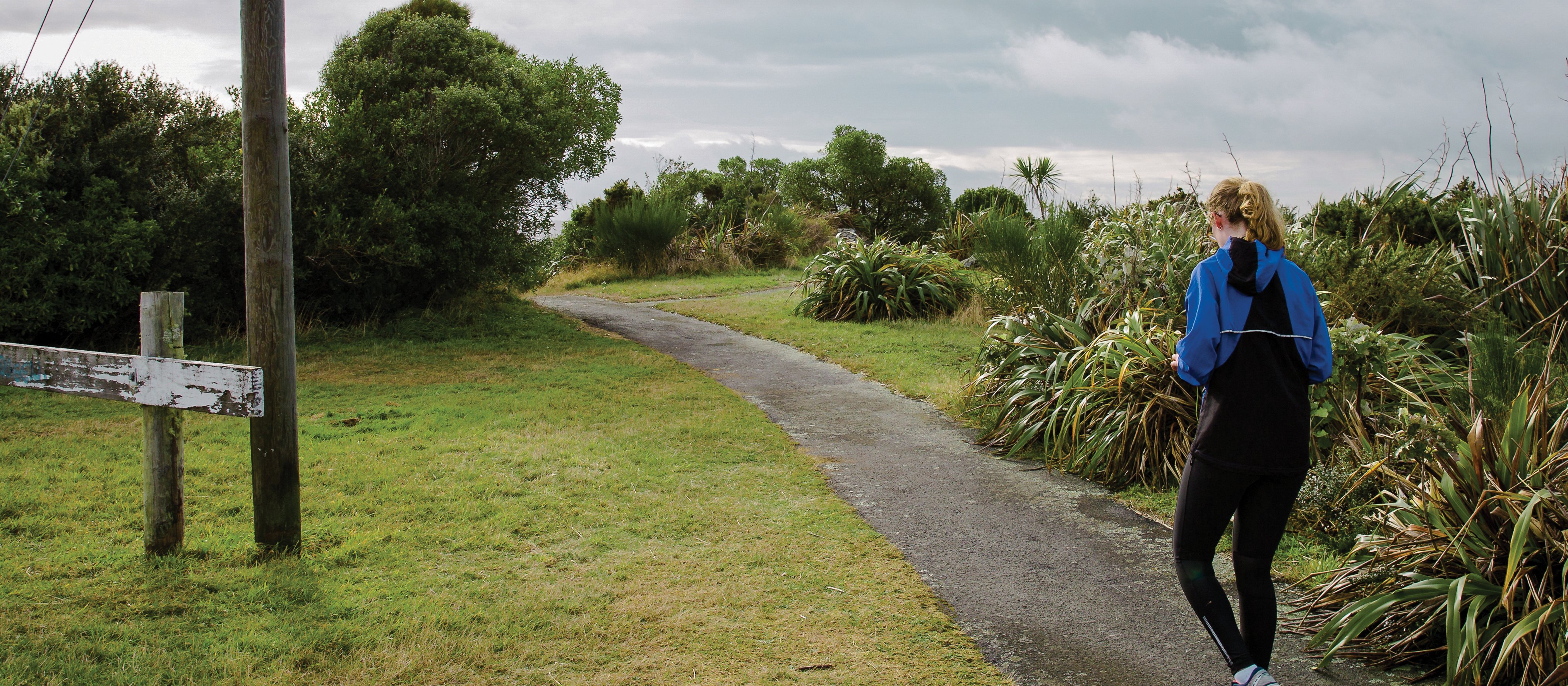 fit person walking