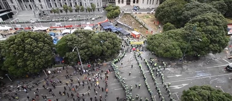 Wellington protest 2 March 2022