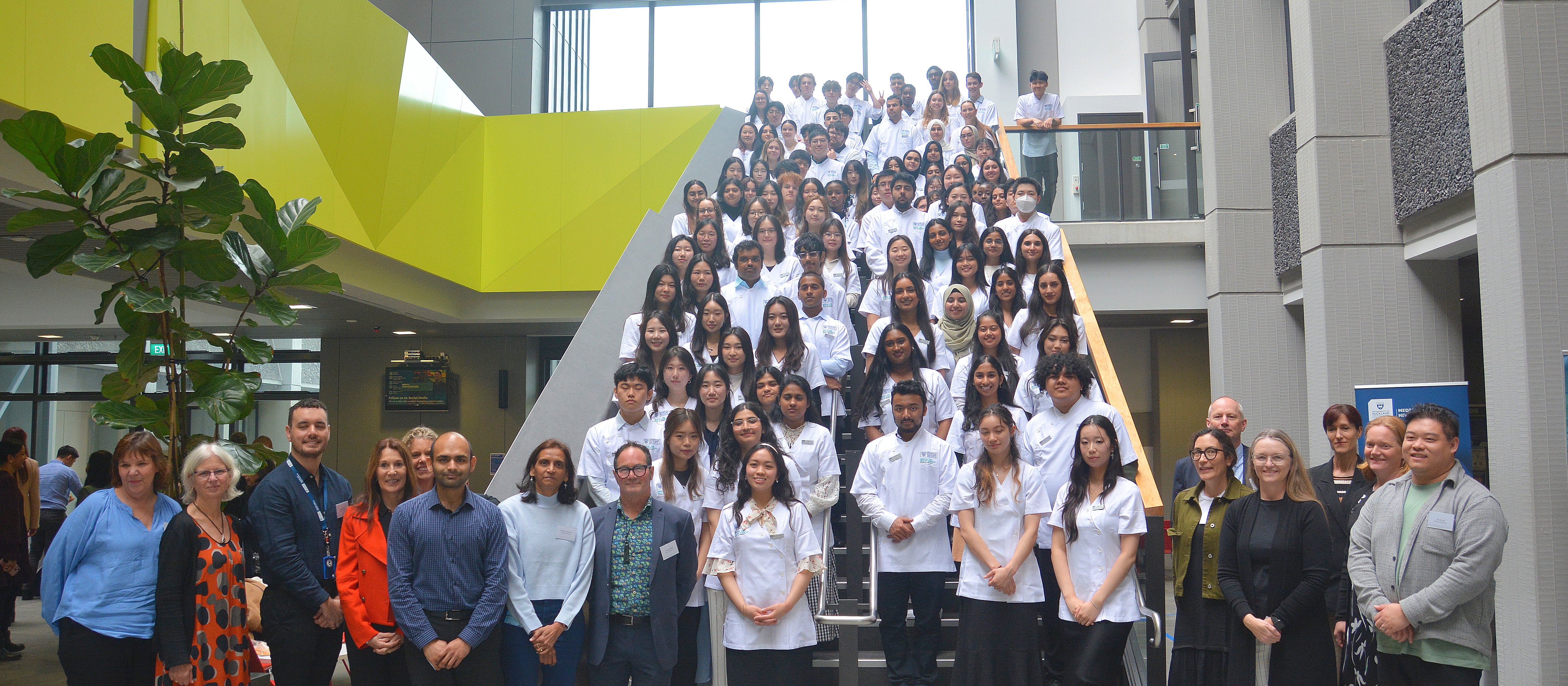 Auckland white coat ceremony 2024 CR Rhys Ponton