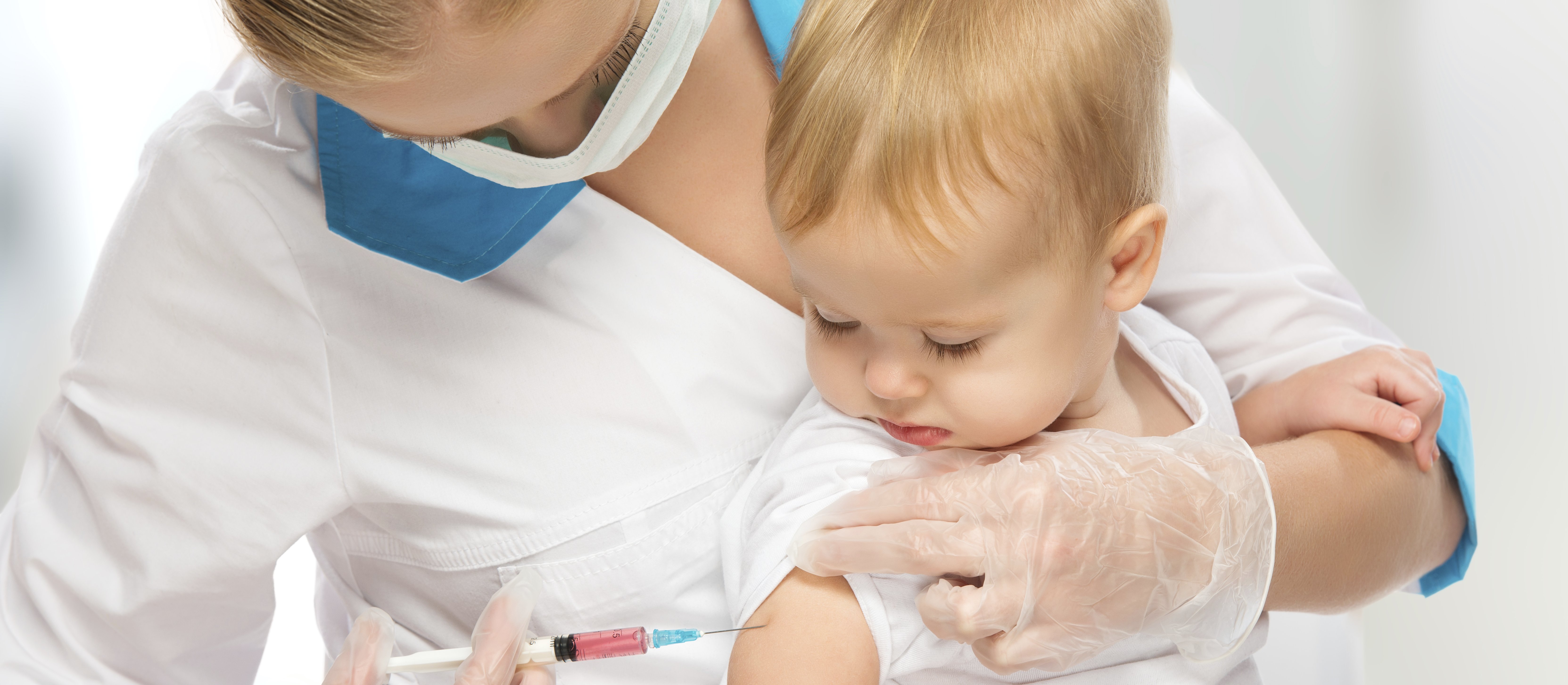 Baby getting vaccination [Image: CDC]