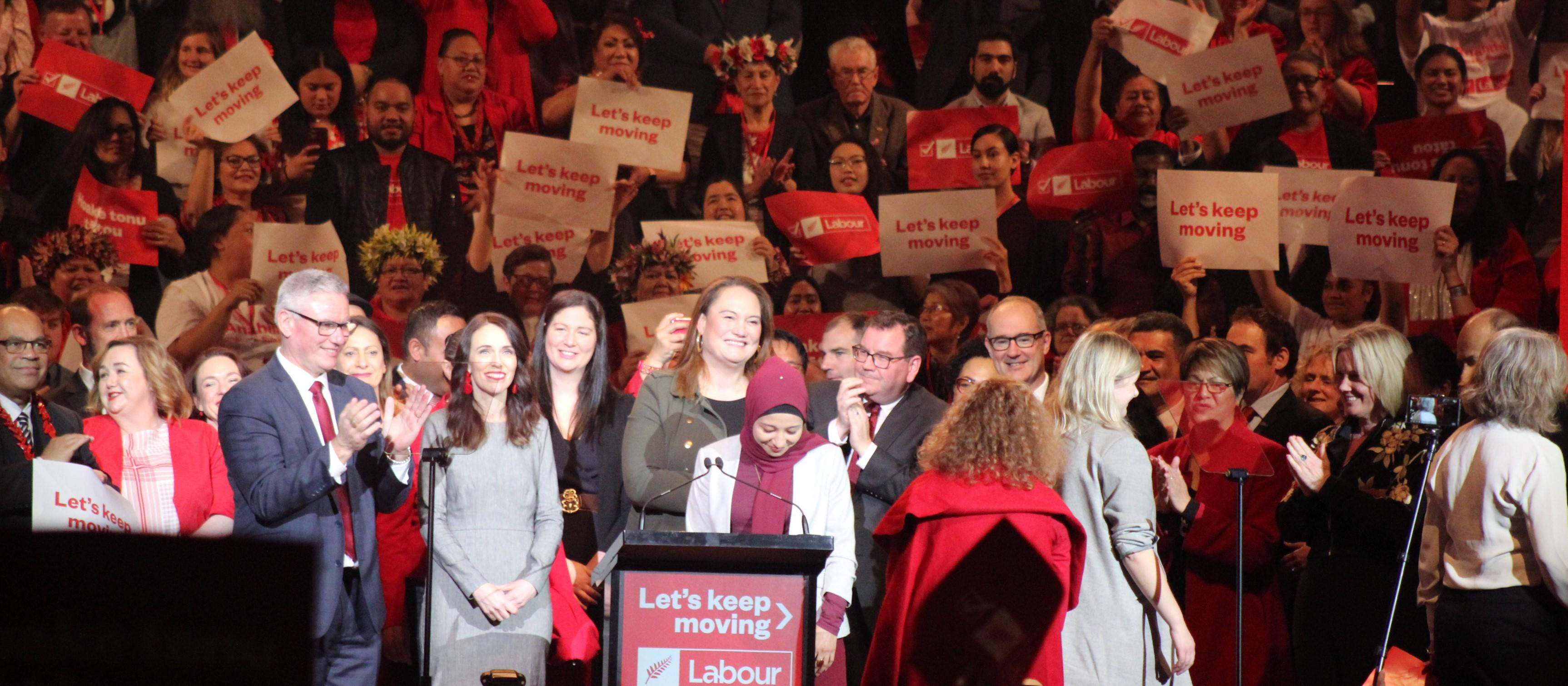 Jacinda Ardern - campaign launch