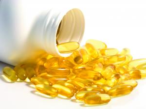 Fish oil tablets