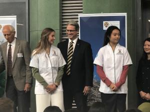 James McBrayer Otago whitecoat ceremony