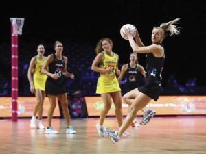 Shannon Saunders Silver Ferns vs Australia