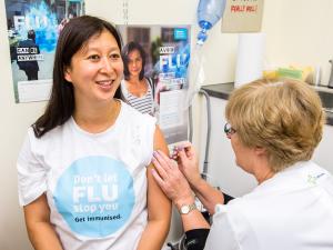 Influenza jab ann privet canary lim