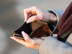 Empty wallet. Photo credit: Emil Kalibradov on Unsplash