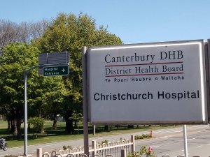 Canterbury DHB sign