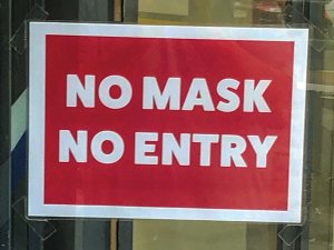 No mask no entry