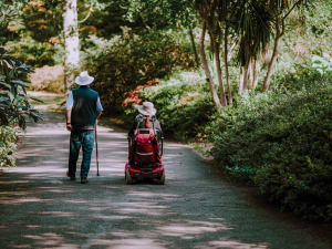 Elderly couple