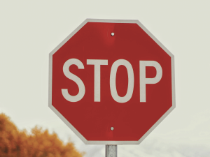 Stop sign