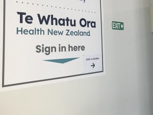 Te Aka Whai Ora and Te Whatu Ora sign