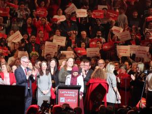 Jacinda Ardern - campaign launch