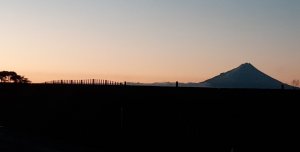 Taranaki from Hawera 1 Sept 2021