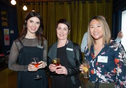 Pharmacy Guild board member Gemma Perry, Pharmacy Guild vice-president Catherine Keenan and Pharmacy Guild PSL senior administrator Lisa Cho  